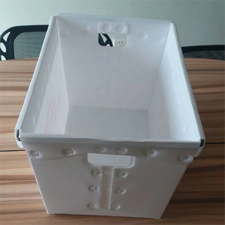 Customized corrugated plastic bin boxes