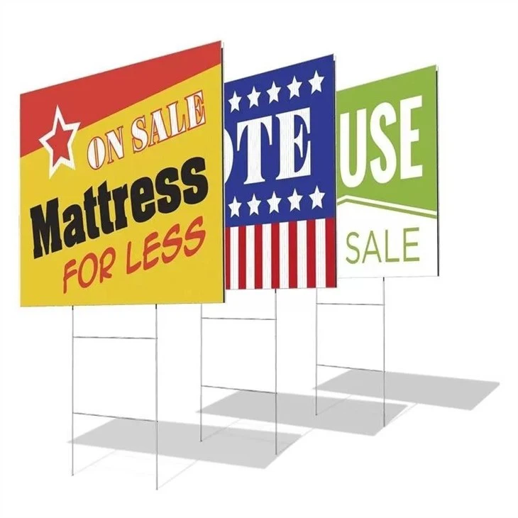 Coroplast Campaign Signs