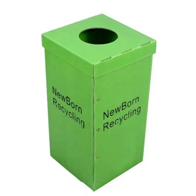 Tempat Sampah Plastik Bergelombang Ringan & Tahan Lama